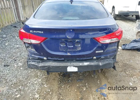 2013 Hyundai Elantra Limited из США, поврежденный, VIN 5NPDH4AE8DH172118